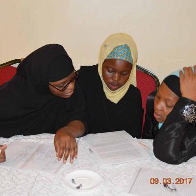 Kwale County Young Mothers Group Undertaking Groupwork Activity During The Training Session At The Tot Training2s