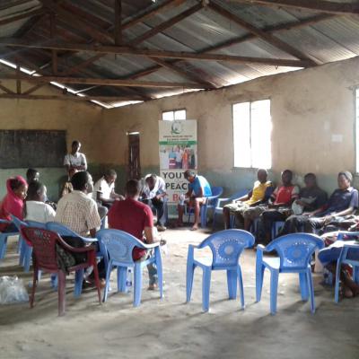 Participants During A Group Discussion At The Meeting