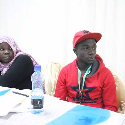 Youth From Kmya During The Nairobi County Ncd Forum At Eastland Hotel Nairobi