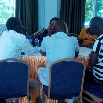 Youth Leaders From Mvita Undertaking Groupwork During The Training